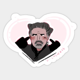 Izzy heart Sticker